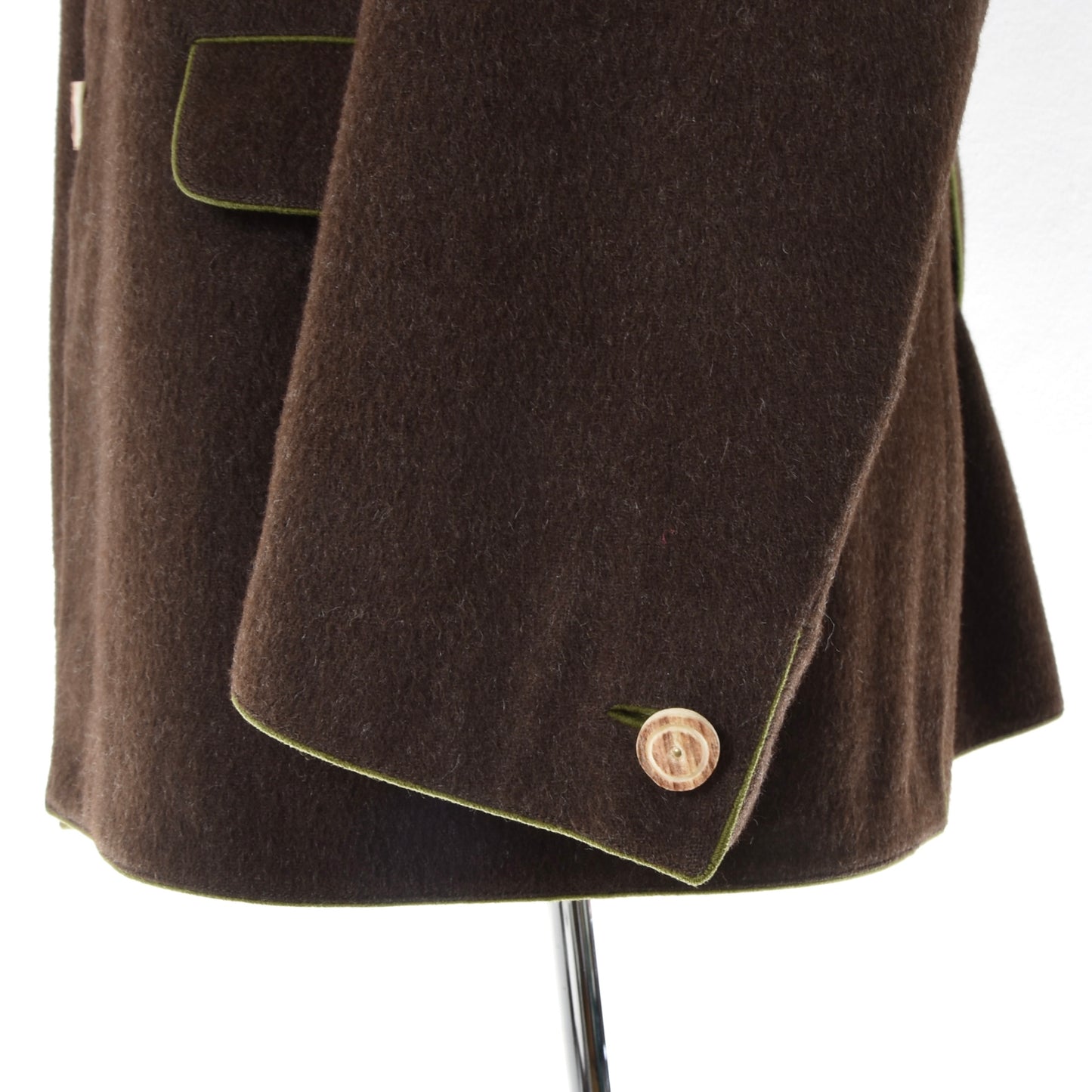 Woschner Leoben Wool Janker/Jacket ca. 59.5cm - Brown