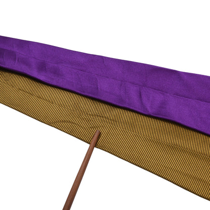 Etro Milano 2x Ties ca. 149cm/8-9.5cm - Gold/Purple