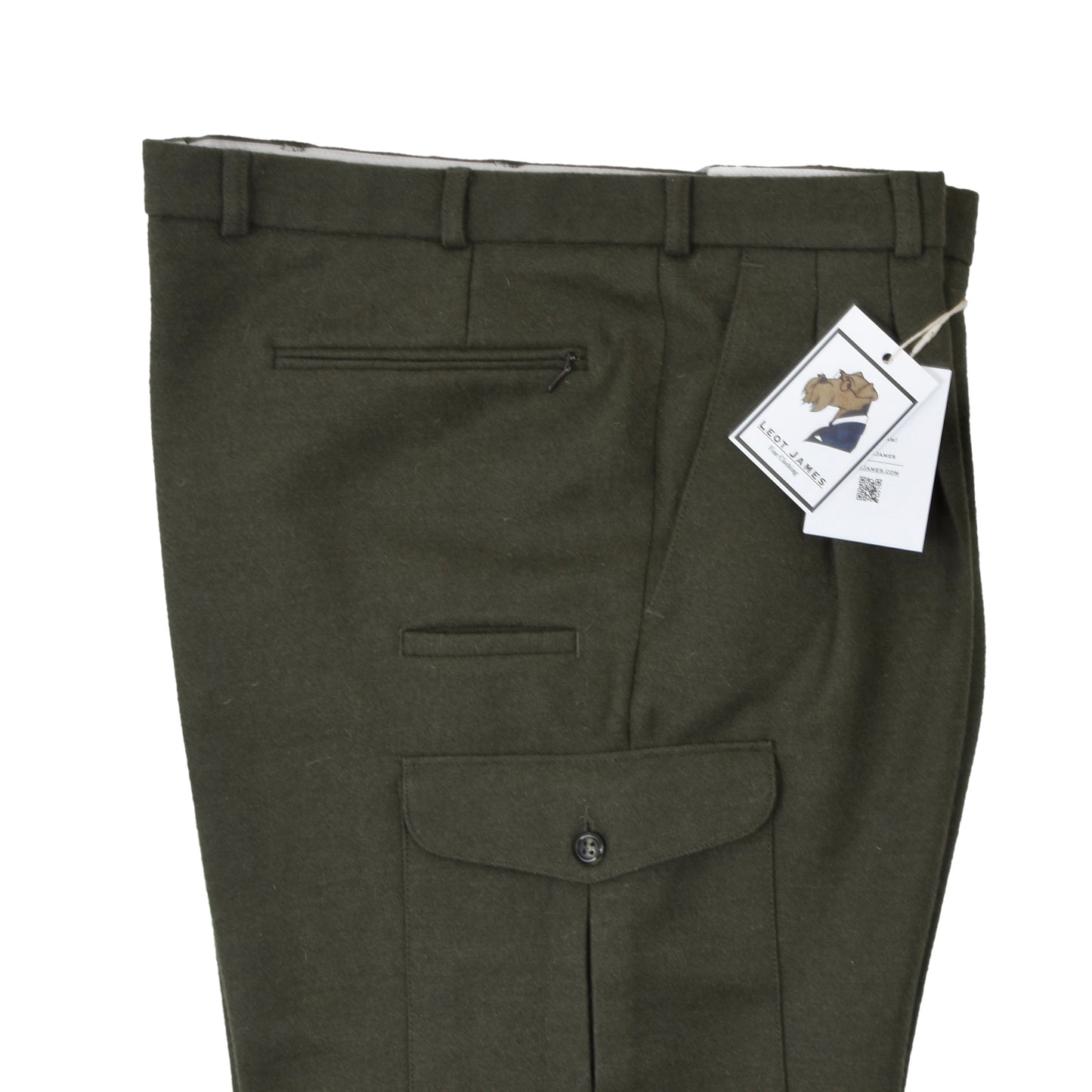 Savaria Ruhaipari Hungarian Wool Breeks ca. 47.5cm - Green