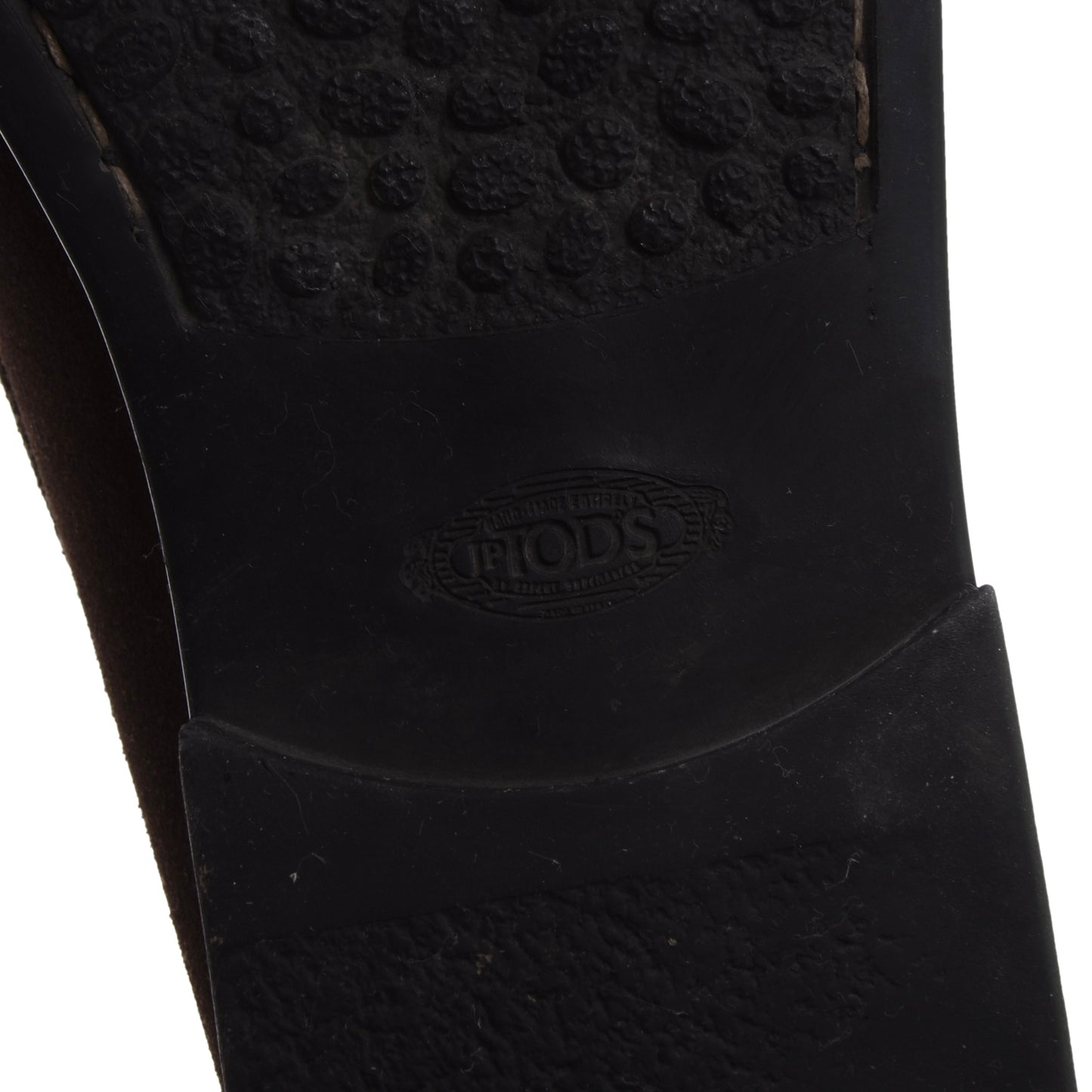 Tod's Suede Loafers Size US 9 1/2 - Chocolate Brown