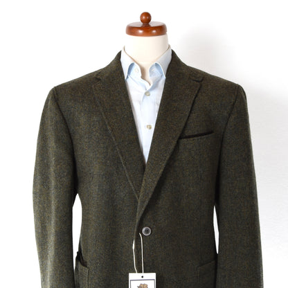 Carl Gross Moon Tweed Jacket Size 284 ca. 60cm - Green