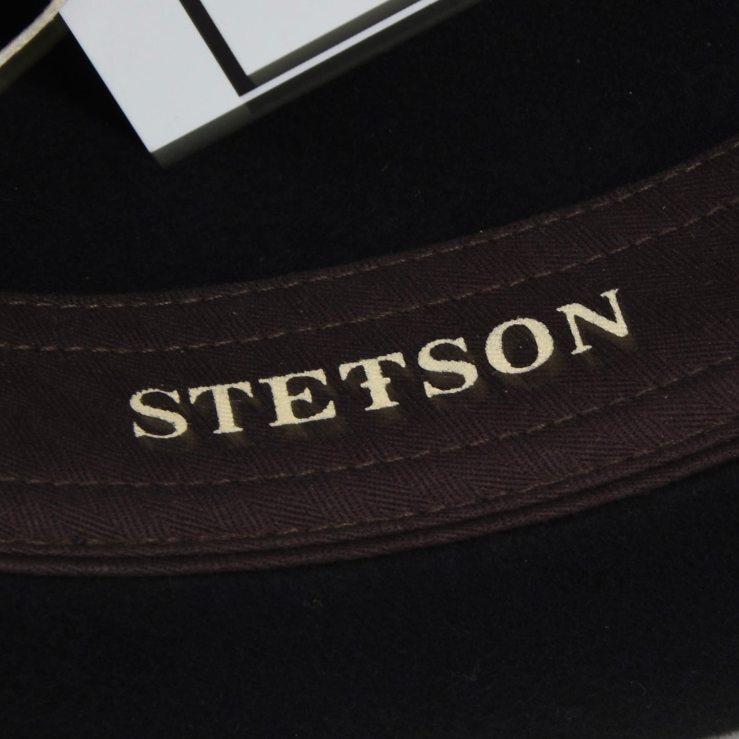 Stetson Hackberry Wool Hat Size M - Black