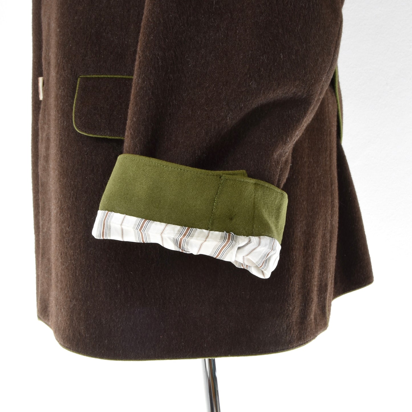 Woschner Leoben Wool Janker/Jacket ca. 59.5cm - Brown