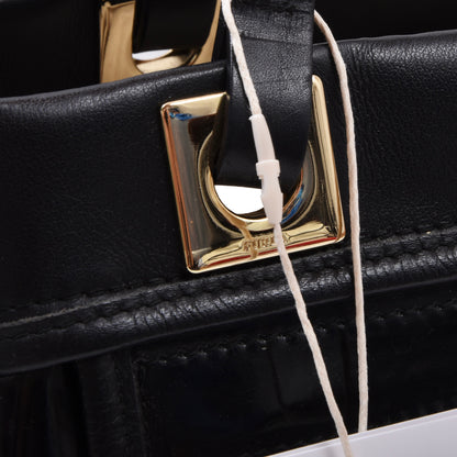 Furla Tribe Mini Reversible Leather Purse/Bag - Black