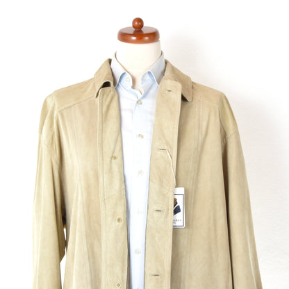 Amadeus Fashion Suede Jacket Chest ca. 62cm - Beige/Tan