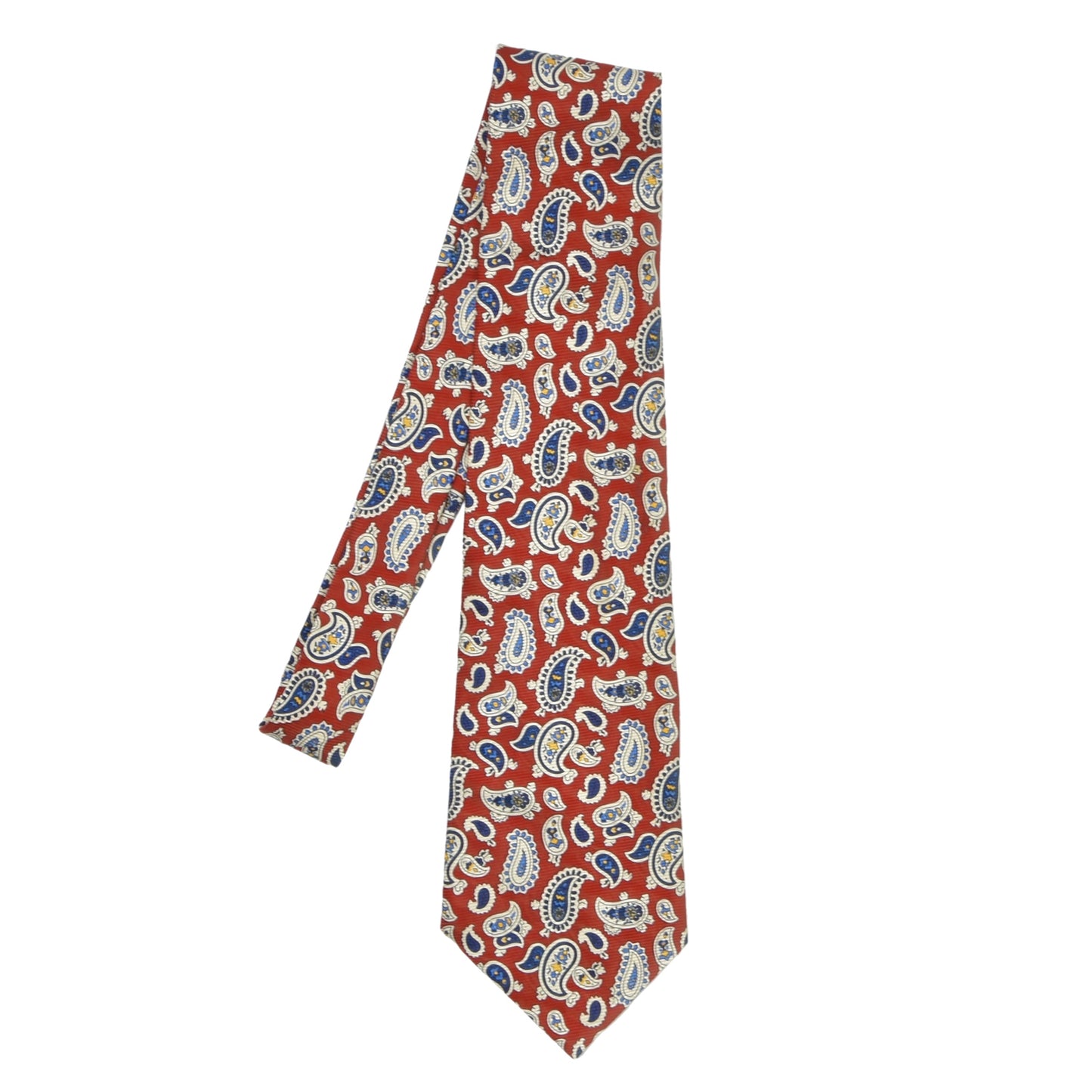 Lauren Ralph Lauren Silk Tie - Red Paisley