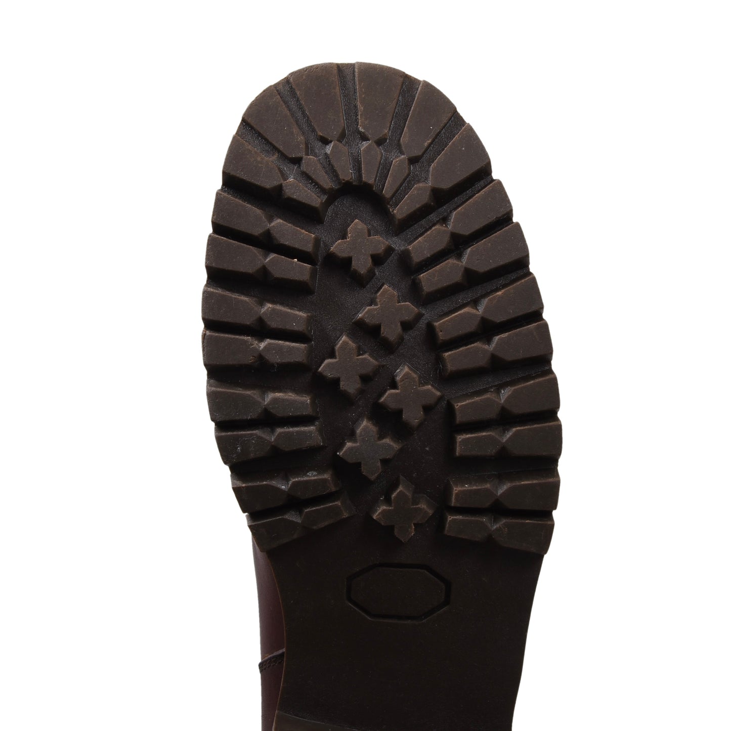 Wool-Lined Leather Boots Size 45 - Brown