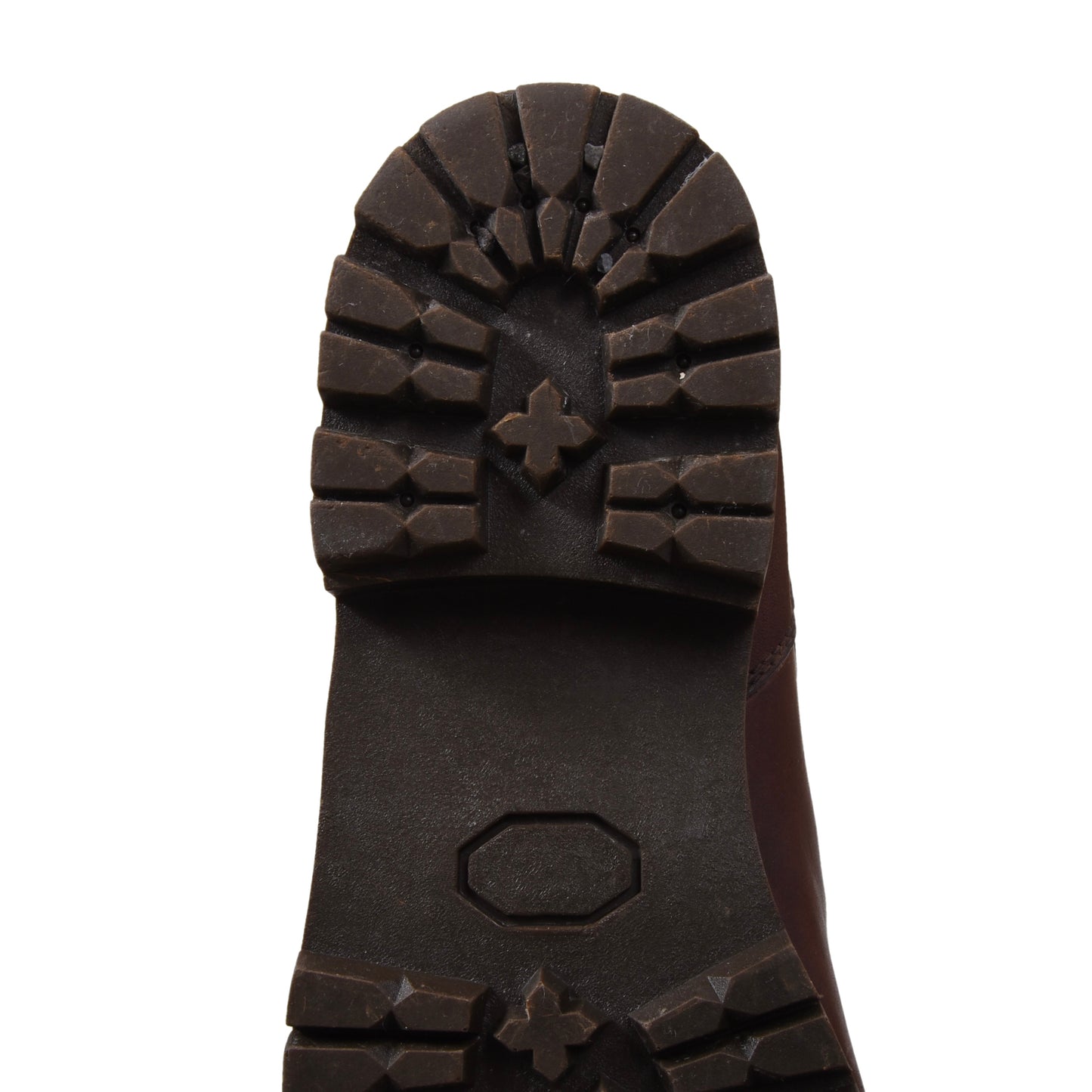 Wool-Lined Leather Boots Size 45 - Brown