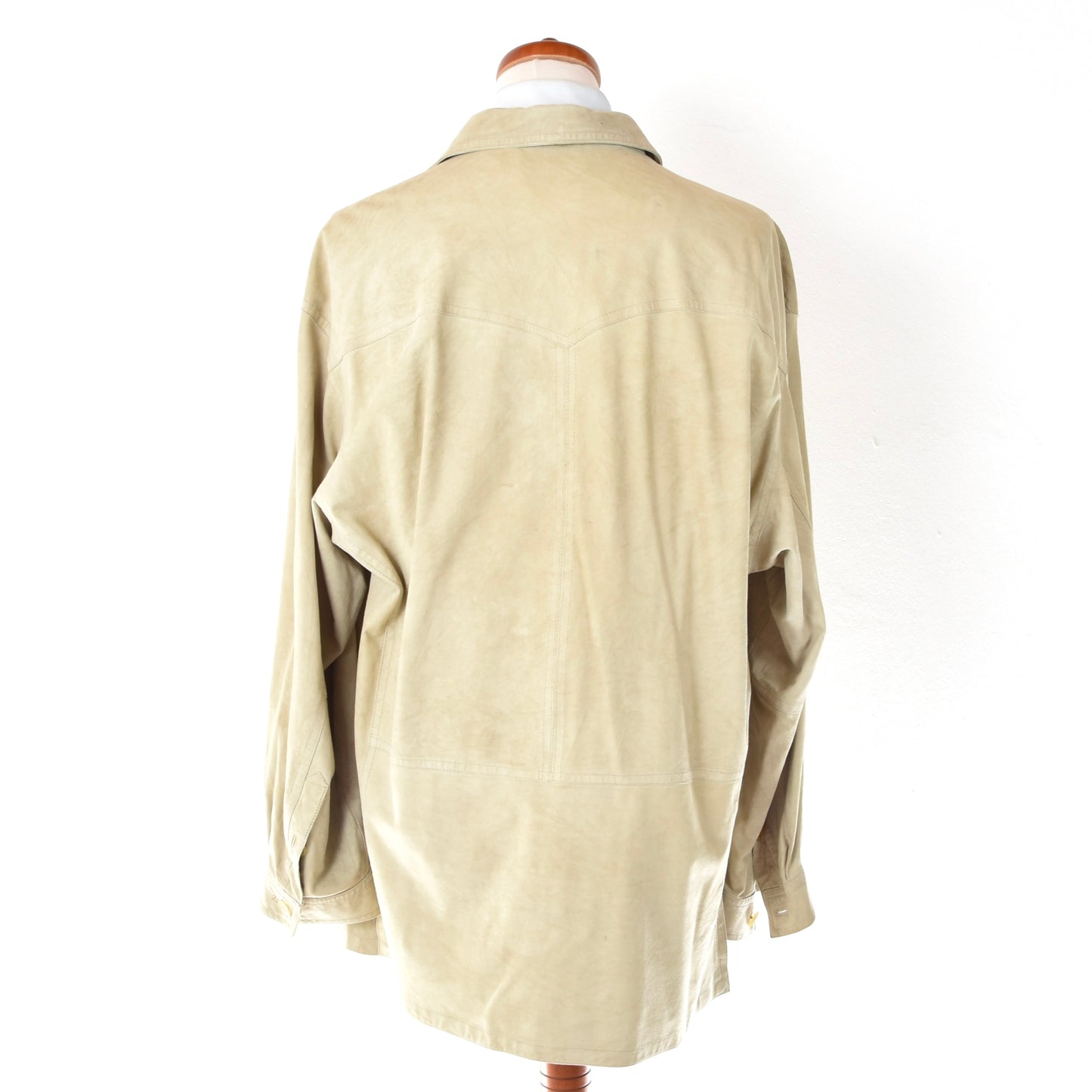 Amadeus Fashion Suede Jacket Chest ca. 62cm - Beige/Tan