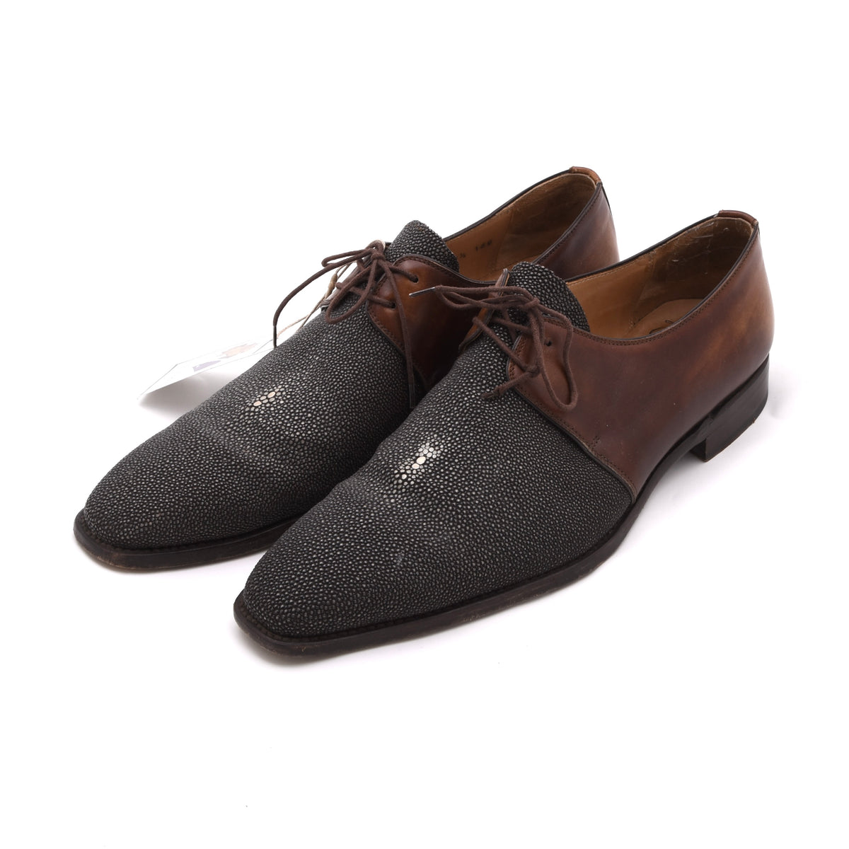 Cordwainer Stingray Leather Goodyear Welted Shoes Size  9.5