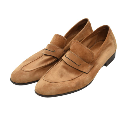 Berluti Suede Unlined Loafer Size 9 - Tan