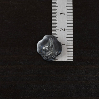 12x .800 Silver Trachten Buttons ca. 26.69g - Hunting Motif