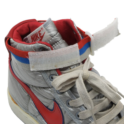 Vintage 1984 Nike Vandal Supreme Sneakers Size 8 1/2 - Silver