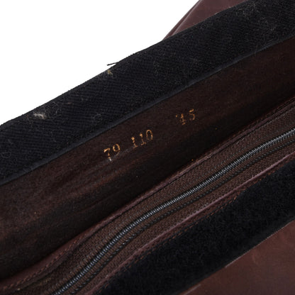 Wool-Lined Leather Boots Size 45 - Brown