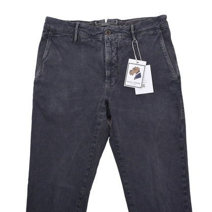 Incotex Hose/Chinos, Größe W31, Slim Fit, ca. 39,5 cm, Blau-Grau