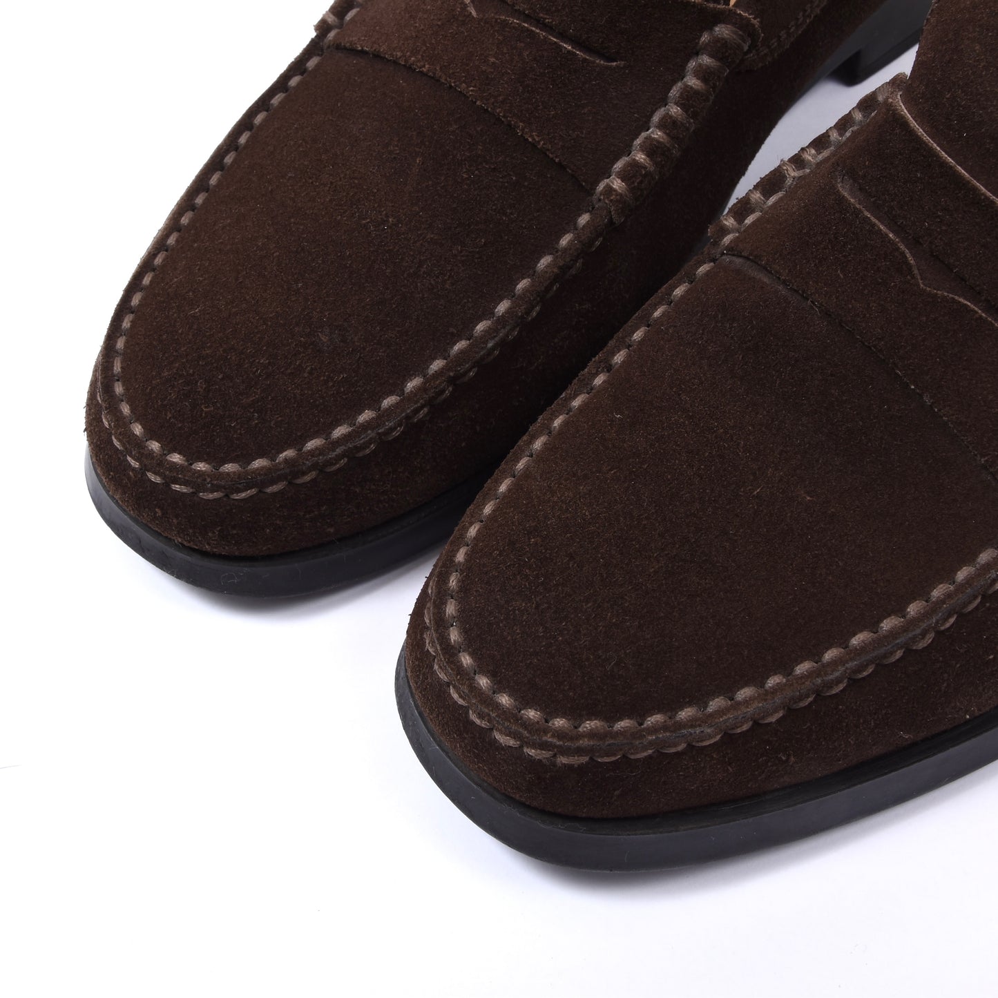 Tod's Suede Loafers Size US 9 1/2 - Chocolate Brown