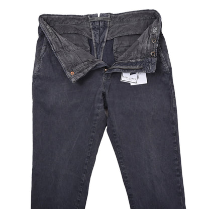 Incotex Hose/Chinos, Größe W31, Slim Fit, ca. 39,5 cm, Blau-Grau