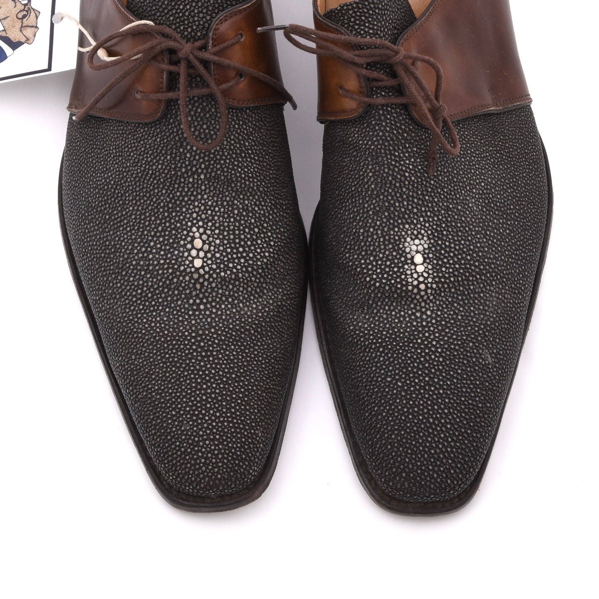 Cordwainer Stingray Leather Goodyear Welted Shoes Size  9.5