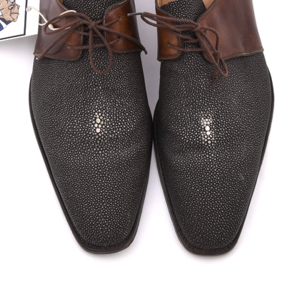 Cordwainer Stingray Leather Goodyear Welted Shoes Size  9.5