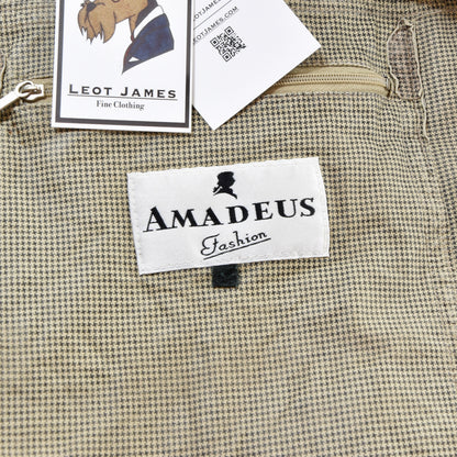 Amadeus Fashion Suede Jacket Chest ca. 62cm - Beige/Tan