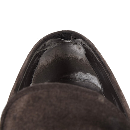 Tod's 2x Suede Loafers Size 9 1/2 - Brown