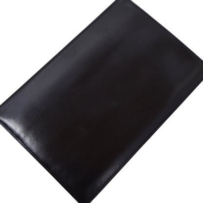 Luxury Vintage Butter-Soft Leather Travel Wallet - Black