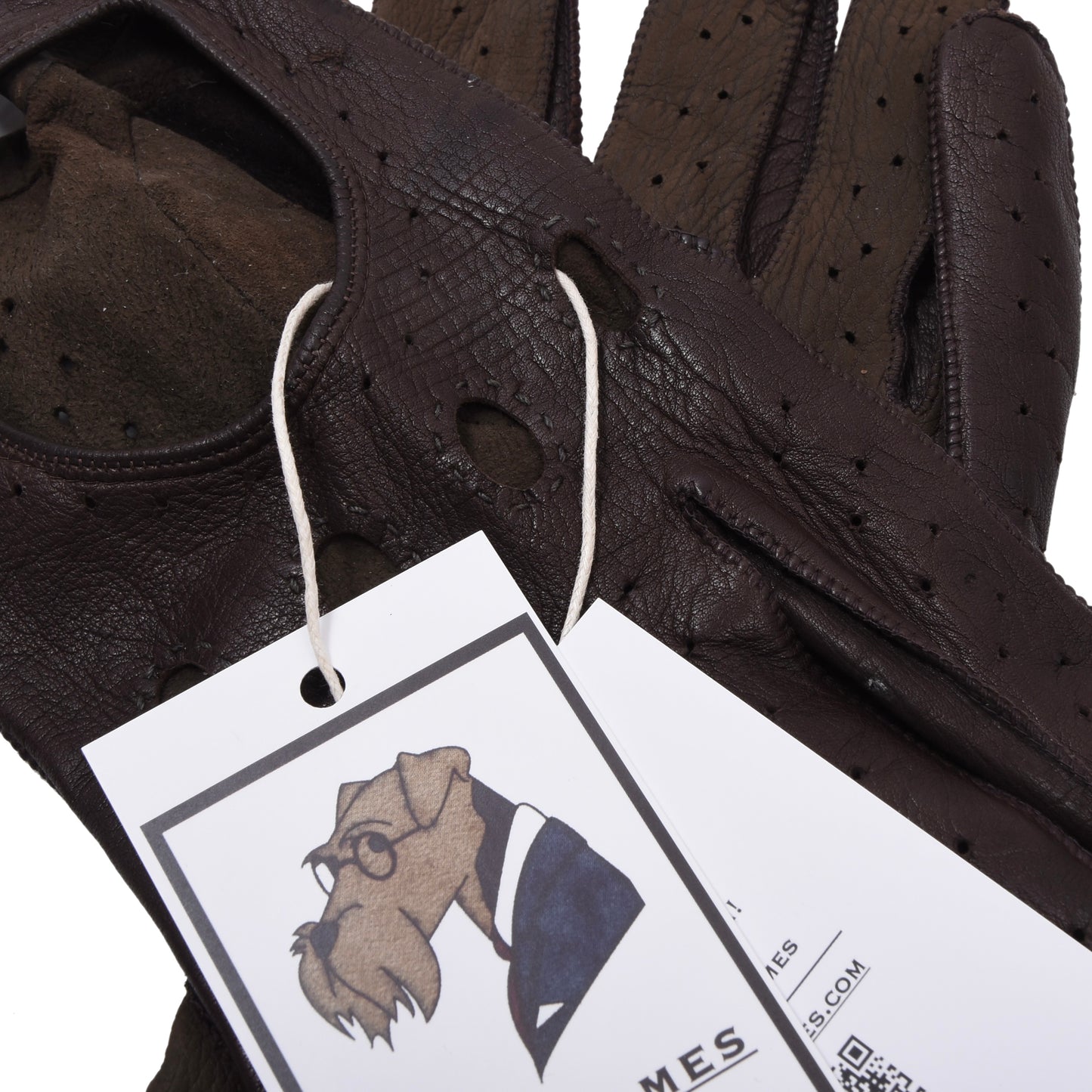 Vintage Leder Autofahrerhandschuhe Größe 9 1/2 ca. 10cm