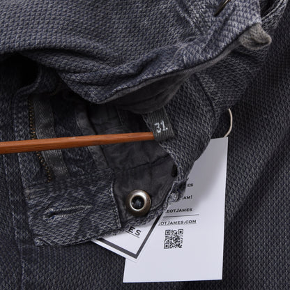 Incotex Hose/Chinos, Größe W31, Slim Fit, ca. 39,5 cm, Blau-Grau