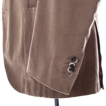Boglioli COAT Cotton Jacket Size 48 Chest ca. 52.5cm - Brown