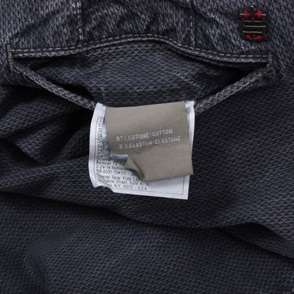 Incotex Hose/Chinos, Größe W31, Slim Fit, ca. 39,5 cm, Blau-Grau