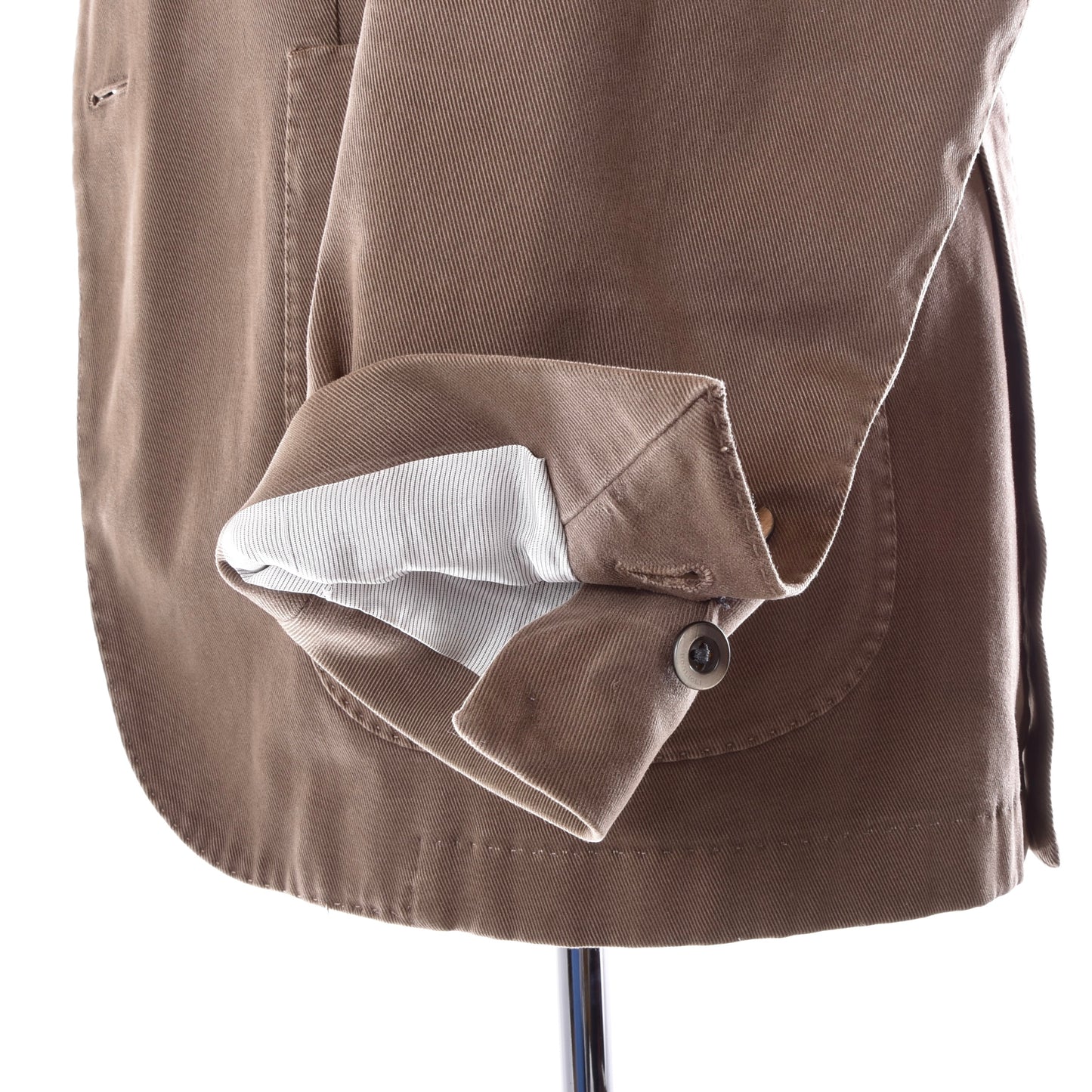 Boglioli COAT Cotton Jacket Size 48 Chest ca. 52.5cm - Brown