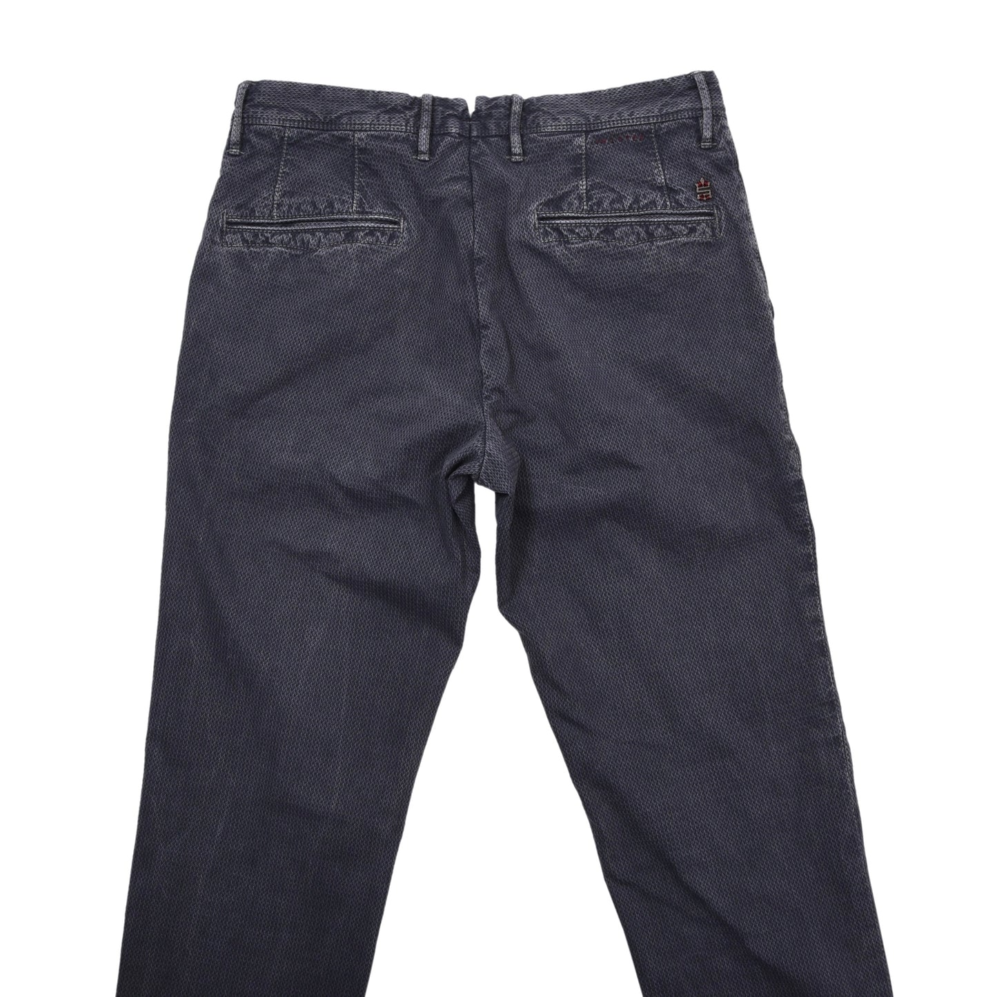 Incotex Hose/Chinos, Größe W31, Slim Fit, ca. 39,5 cm, Blau-Grau