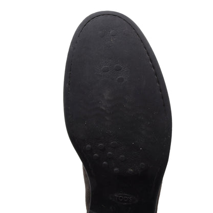 Tod's 2x Suede Loafers Size 9 1/2 - Brown