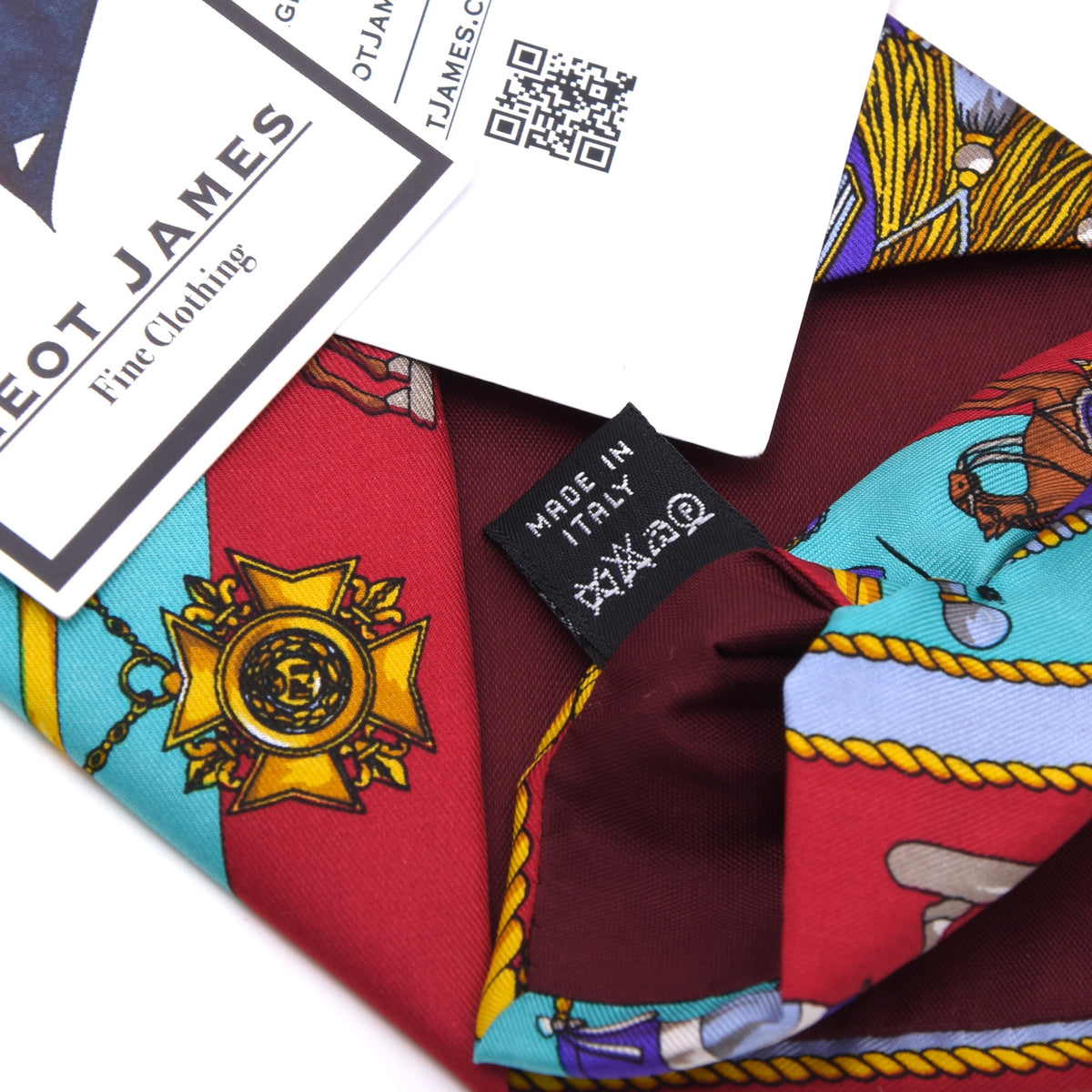 Giorgio Moresco Silk Tie  Made in Italy - Moors
