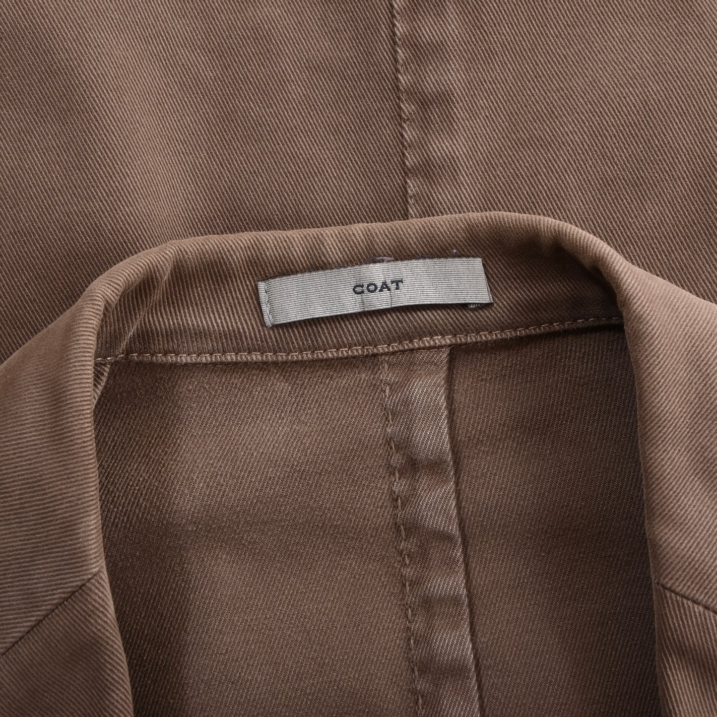 Boglioli COAT Cotton Jacket Size 48 Chest ca. 52.5cm - Brown