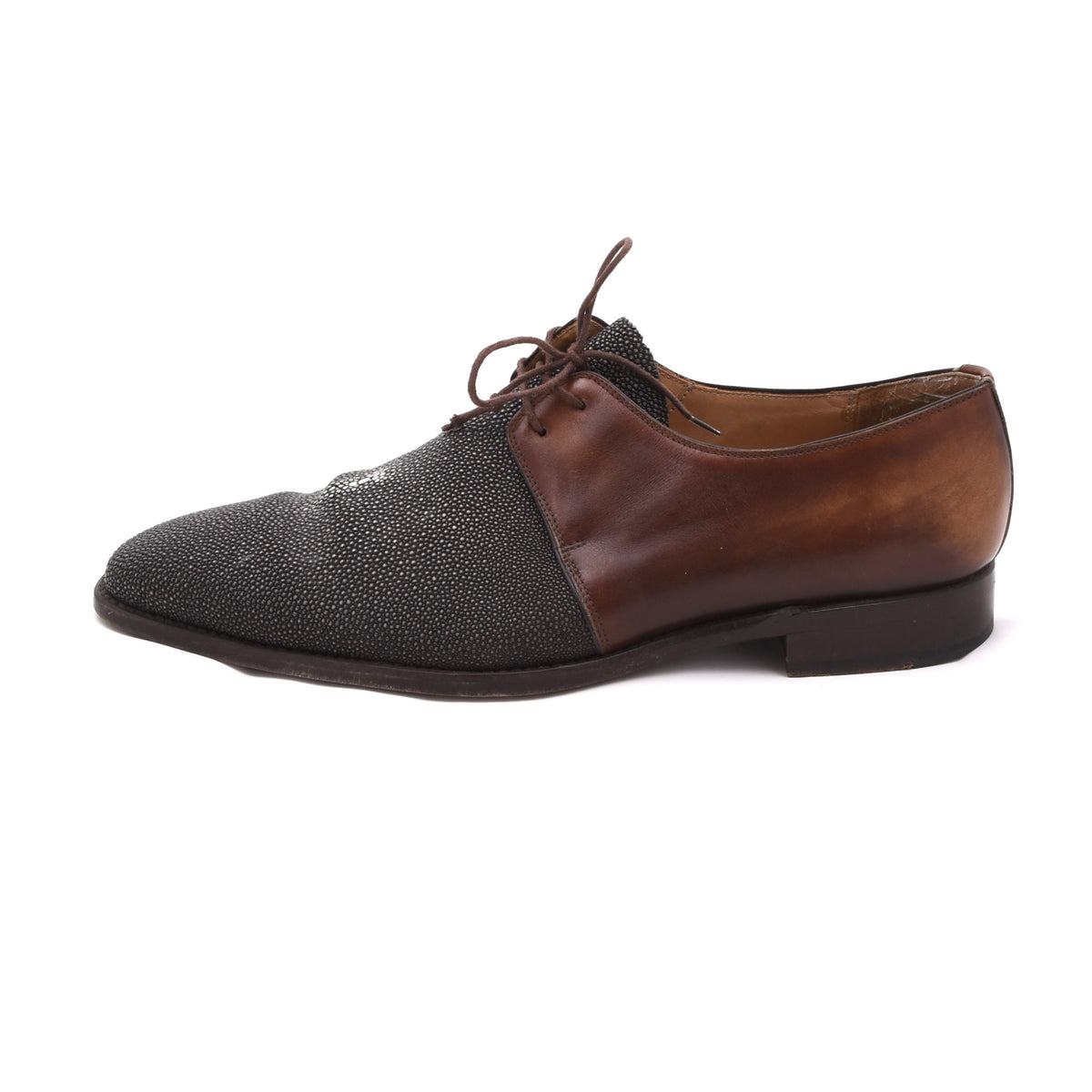 Cordwainer Stingray Leather Goodyear Welted Shoes Size  9.5