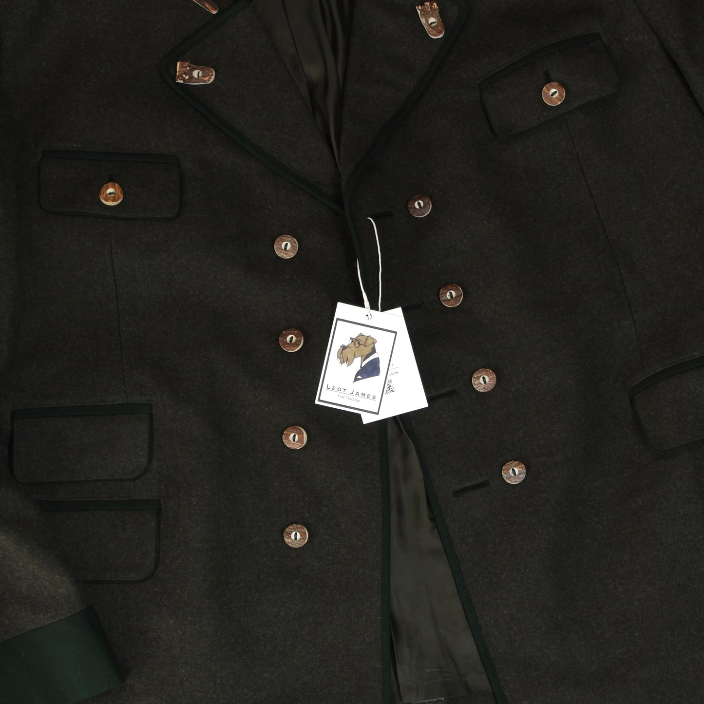 Loden Fürst Wool Janker/Jacket ca. 67cm - Green