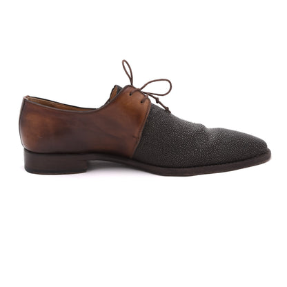 Cordwainer Stingray Leather Goodyear Welted Shoes Size  9.5