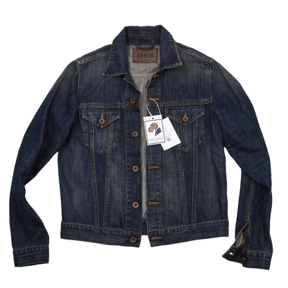 Edwin „Buddy Jacket“ Jeansjacke, Größe S, ca. 50 cm – Blau