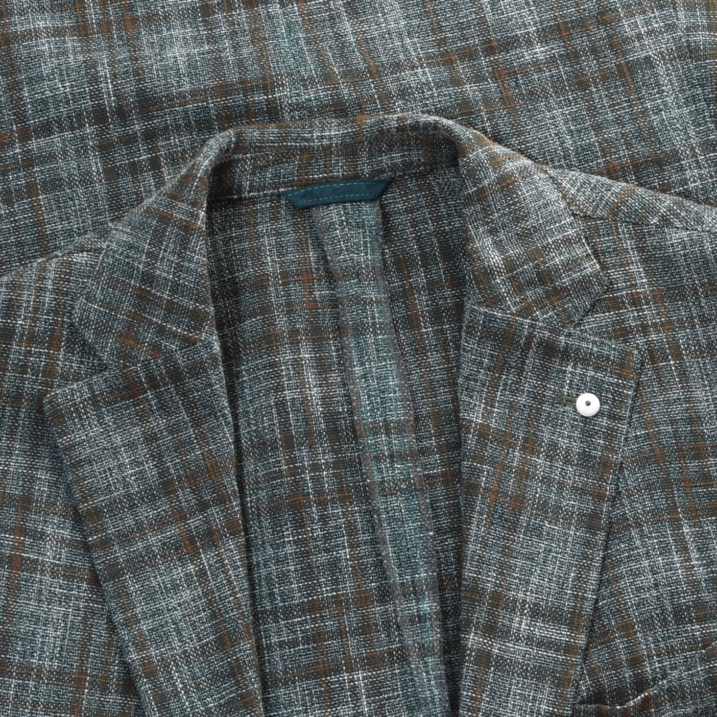 LBM 1911 Wool-Cotton Jacket Size 50 - Plaid