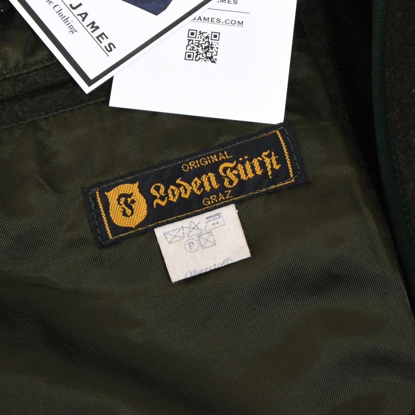 Loden Fürst Wool Janker/Jacket ca. 67cm - Green