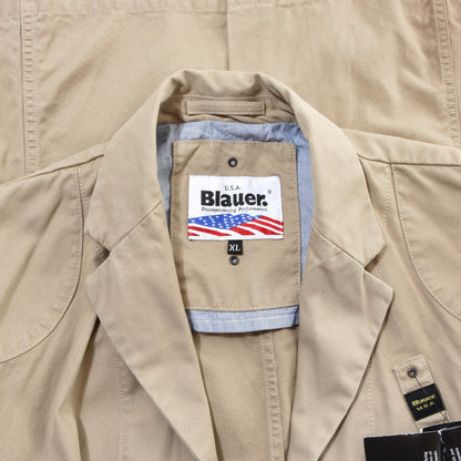 NWT Blauer USA Cotton Jacket Size XL ca. 53.5cm - Tan