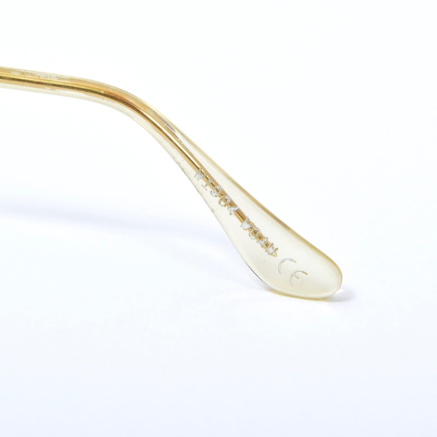 Vintage B&L Ray-Ban Precious Metals W1904 Aviator Sunglasses - Gold