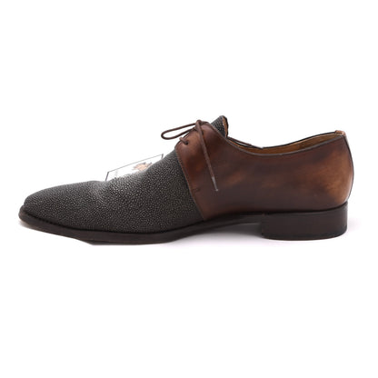 Cordwainer Stingray Leather Goodyear Welted Shoes Size  9.5