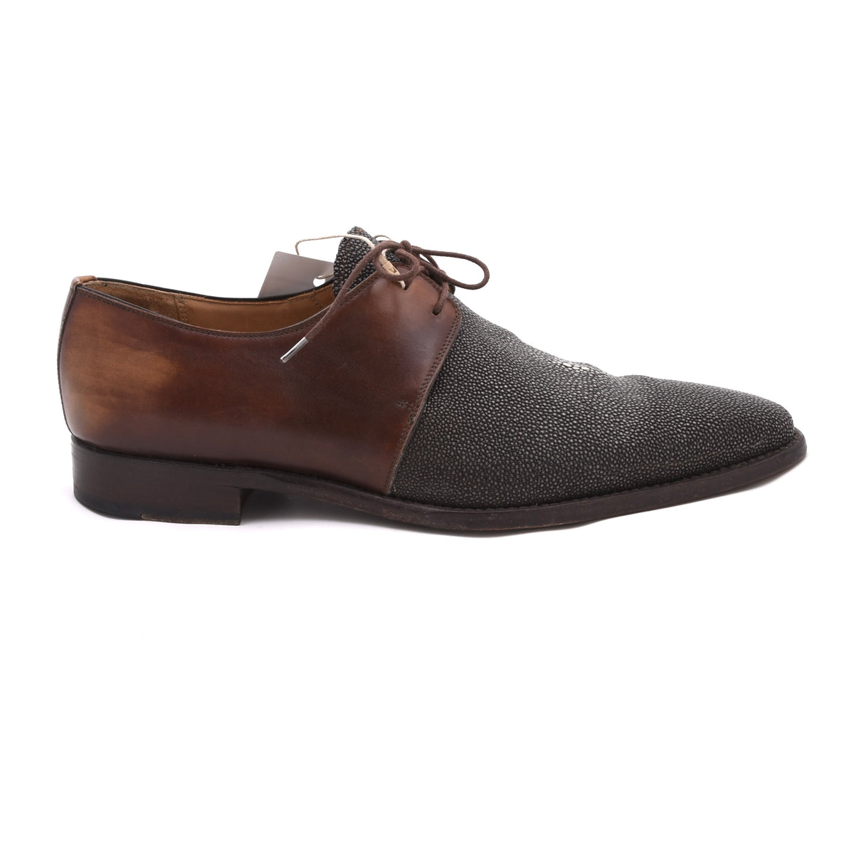 Cordwainer Stingray Leather Goodyear Welted Shoes Size  9.5