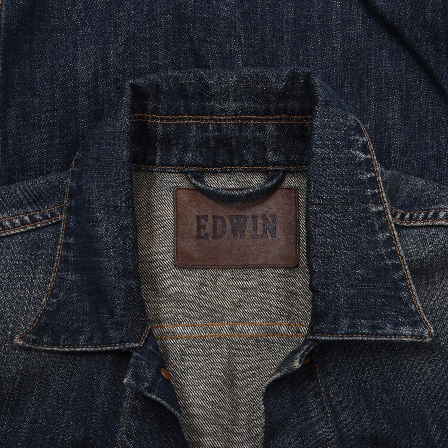Edwin „Buddy Jacket“ Jeansjacke, Größe S, ca. 50 cm – Blau