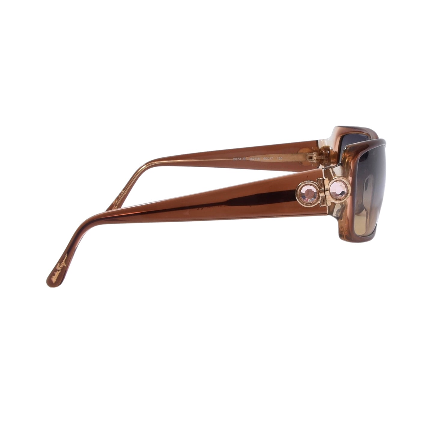 Salvatore Ferragamo Mod. 2074 Sonnenbrille - Braun