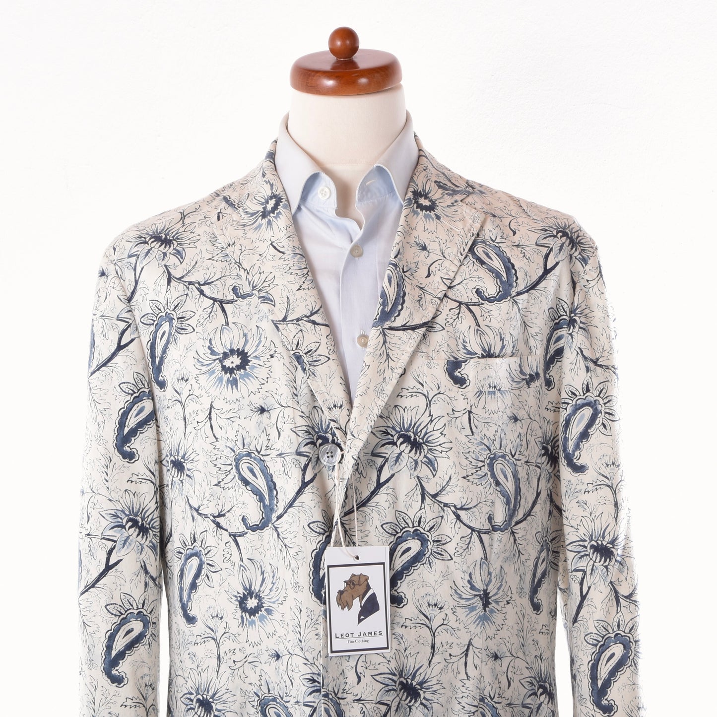 Polo Ralph Lauren Cotton Jacket Size XL Chest ca. 58cm - Paisley