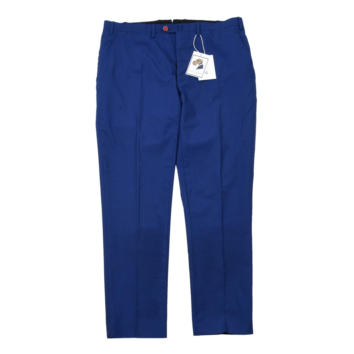 Kiton Napoli Wool Pants ca. 46cm DEFECT - Blue