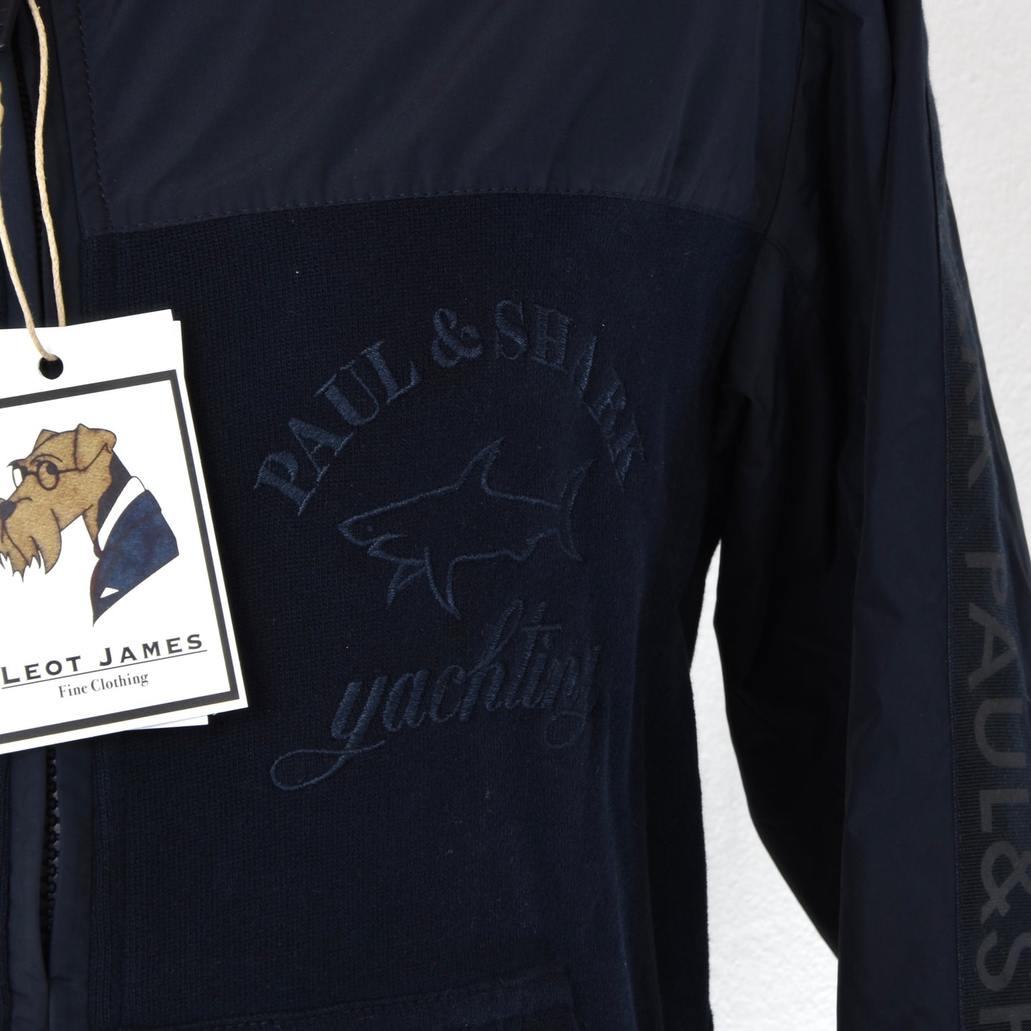 Paul & Shark Yachting Recent Hooded Jacket Size S - Navy Blue